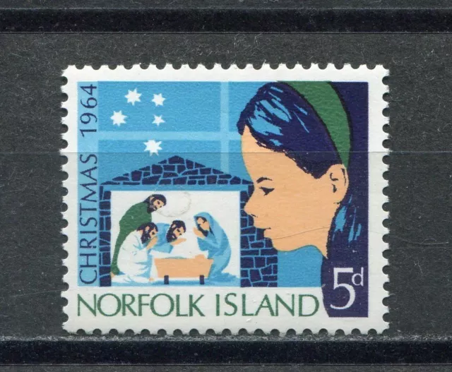 18262) Norfolk Island 1964 MNH New Christmas 1v