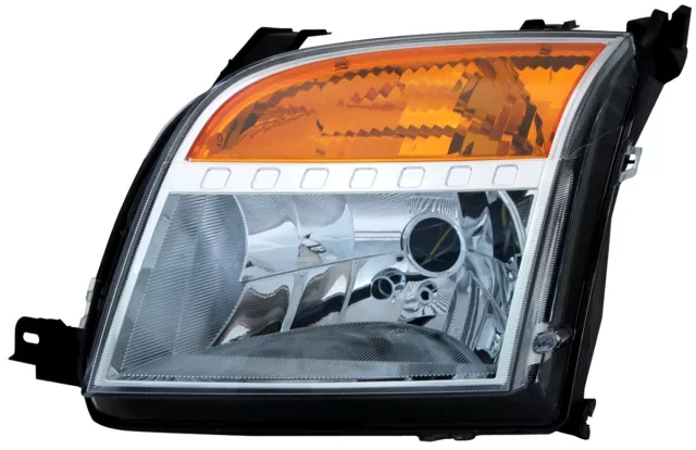 Scheinwerfer links für Ford FUSION JU 5/05- Blinker Gelb + LWR Motor H4 Halogen