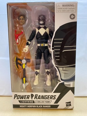 power rangers lightning collection in space black ranger