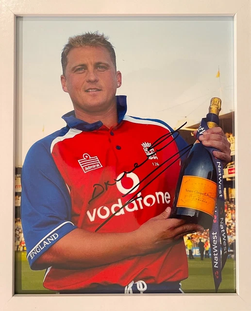 Darren Gough - Former England/Yorkshire Cricket Player Hand Signed Photo & COA