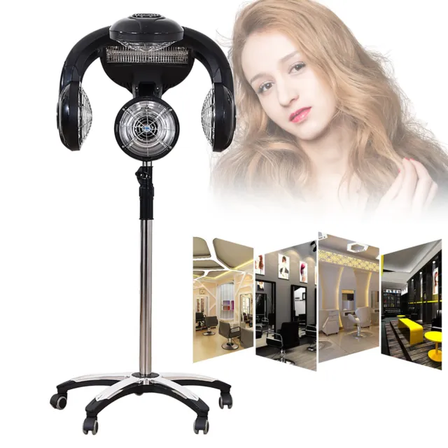 Professional Standing Hair Dryer Color Processor Beauty Salon Shop Barber 1400W