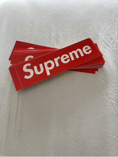 Autocollant Supreme - stickers Supreme - box logo Supreme