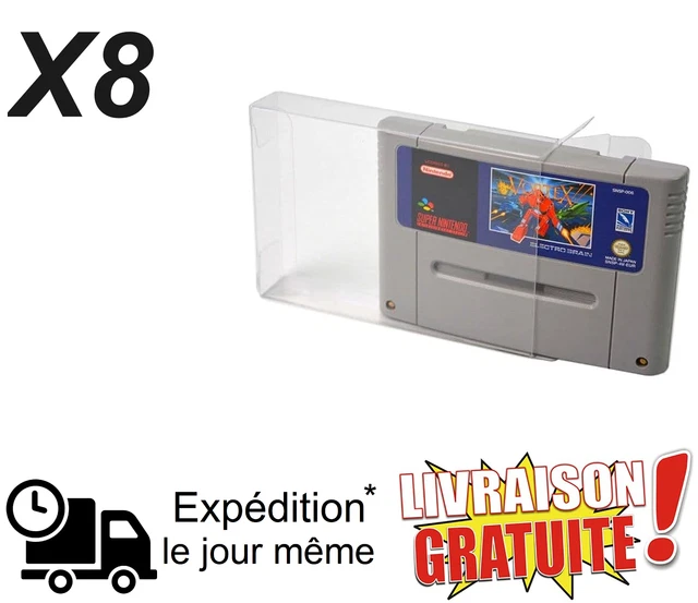 Lot De 100 Pochettes De Protection Pour Cartouches Sega Megadrive - Avec Rabat Autocollant