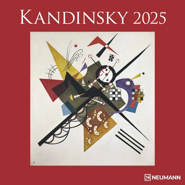 KALENDER 2025 Kandinsky 2025 30 x 30 cm Wandkalender Terminplaner EUR 15,19 PicClick DE