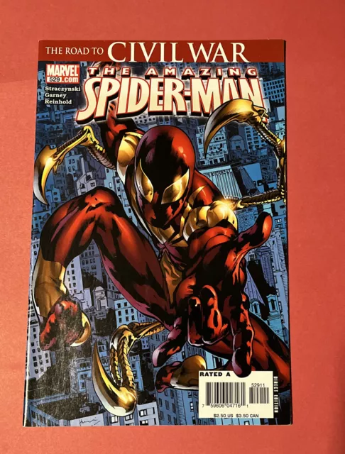 AMAZING SPIDERMAN #529 Iron Spider! Marvel Comic Book