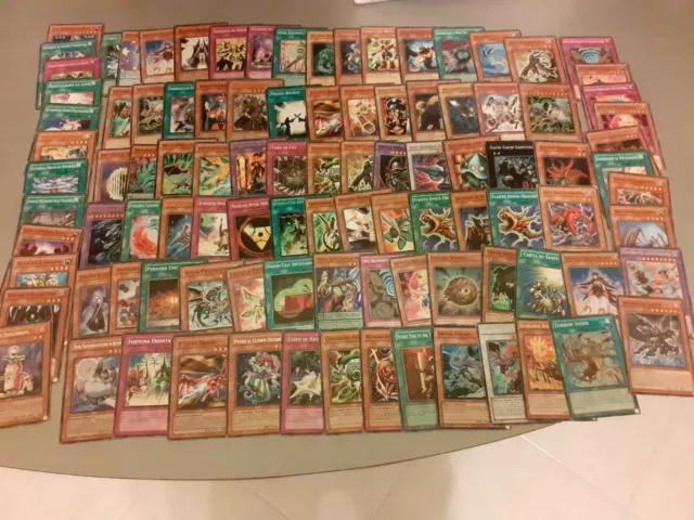 Lotto 100 Carte Yu-Gi-Oh! Originali Miste Rare Garantite! (Leggi Descrizione!)