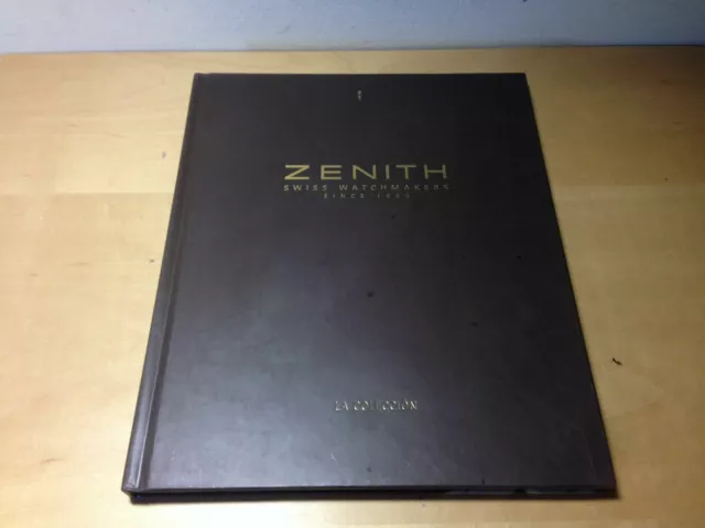 Used - Book Libro ZENITH - LA COLECCION 2001 Watches Relojes - Español - Usado