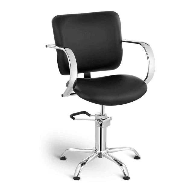 Friseurstuhl Kosmetikstuhl Friseursessel Coifeurstuhl Friseur KunstLEDer Schwarz