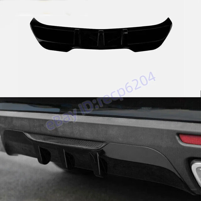 FOR CADILLAC CT5 2020-2024 Gloss Black Rear Bumper Diffuser Spoiler ...
