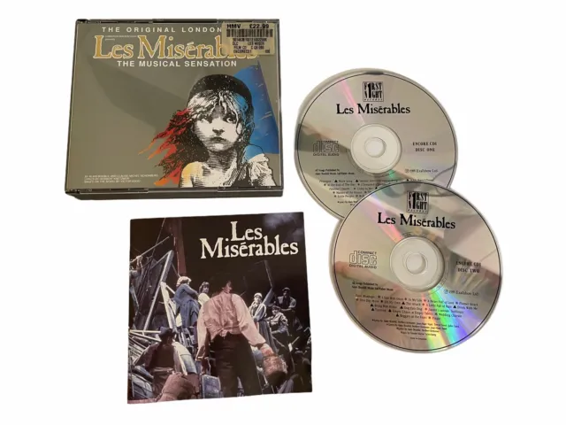 Les Misérables - The Original London Cast, 2 × Double CD, Fat Box, UK Encore CD1