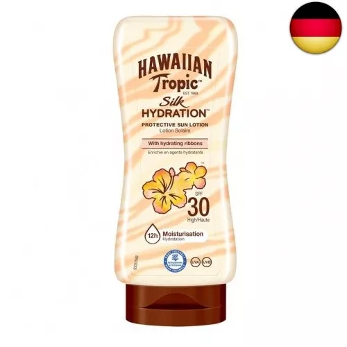 Hawaiian Tropic Silk Hydration Protective Sun Lotion Sonnencreme LSF 30, 180