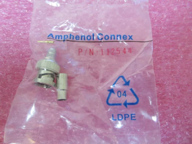 Lot X 26 112544 RF Connecteurs / Coaxial BNC St Pulg Standard Câble Sertir