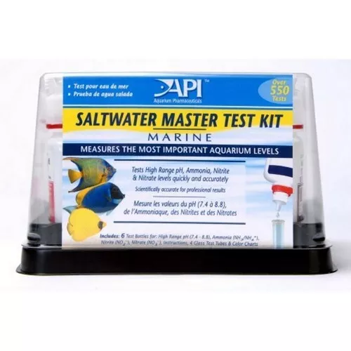 Eau Salée Master Essai Kit 550 Tests Par Api