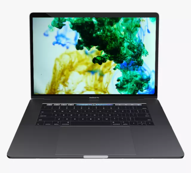  MacBook Pro15" i7 2.2Ghz 8th Gen 16GB 512GB Grey (2018) B Grade Lastest MacOS