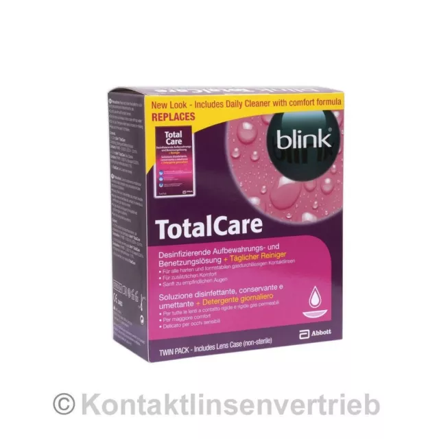 Blink Total Care Twin Pack 2 x 120ml 4 x 15ml Pflegemittel von AMO