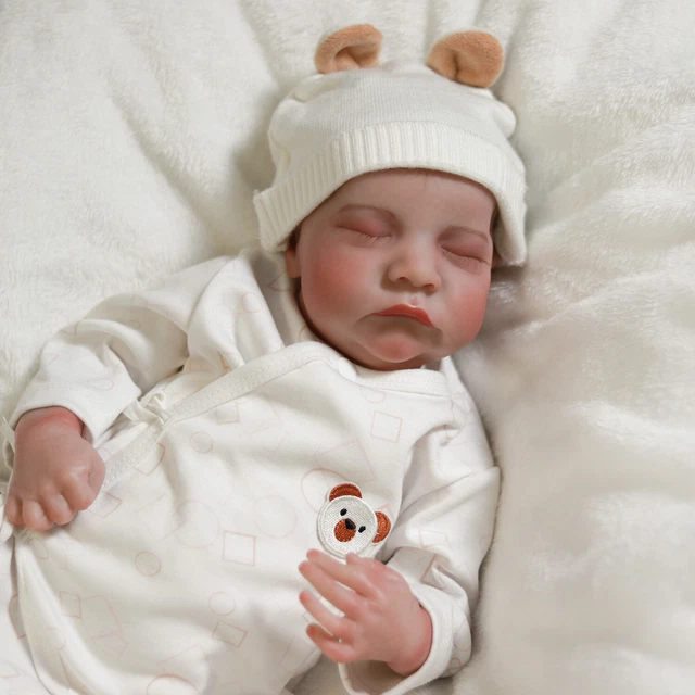 18'' Realistic Reborn Baby Dolls Soft Vinyl Silicone Newborn Doll Kids Xmas Gift 2