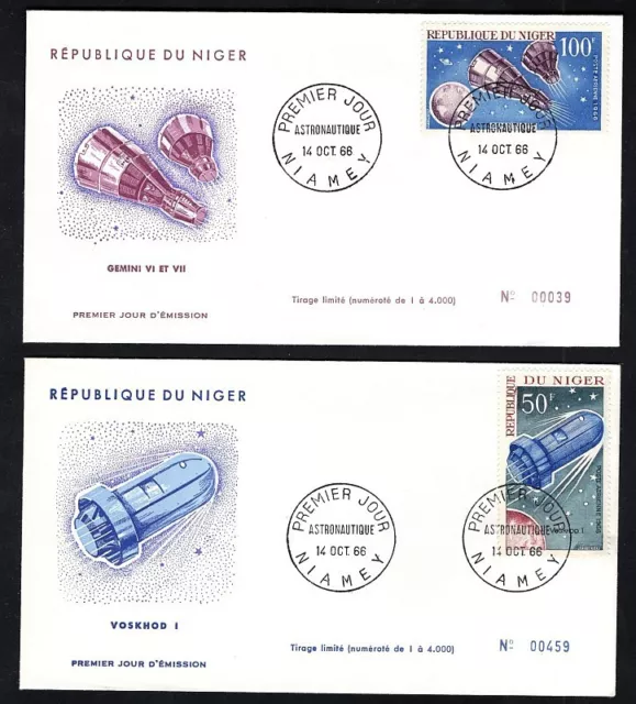 NIGER - Raumfahrt - Ersttagesbrief / FDC - 005