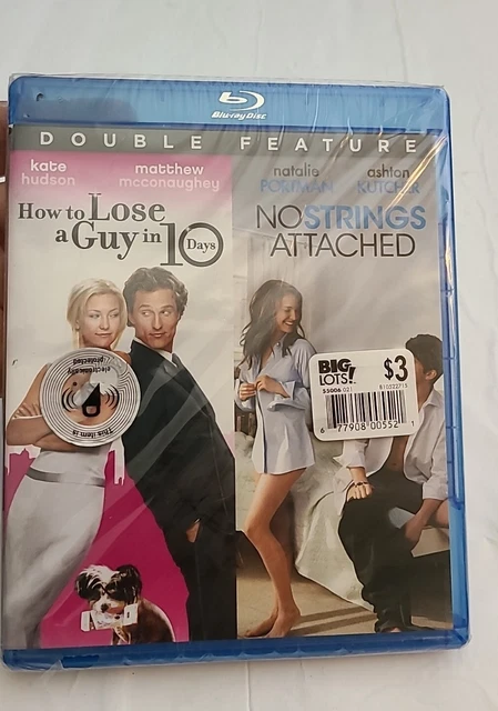 NEW HOW TO LOSE A GUY IN 10 DAYS & NO STRINGS ATTACHED Blu-ray Double Feature