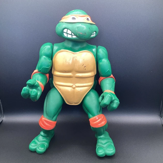 Grande Figurine Leonardo (TMNT) 1989 - 13 Pouces - Vintage