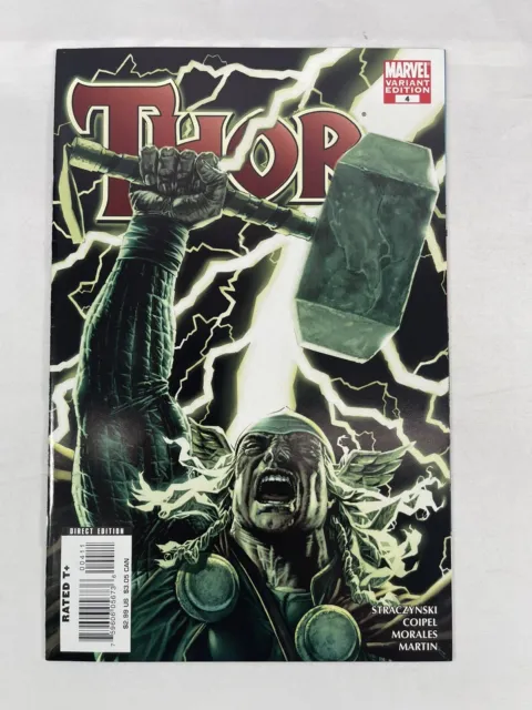 Thor #4B (3RD SERIES) Marvel Comics 2007 VF+  BERMEJO VARIANT COVER