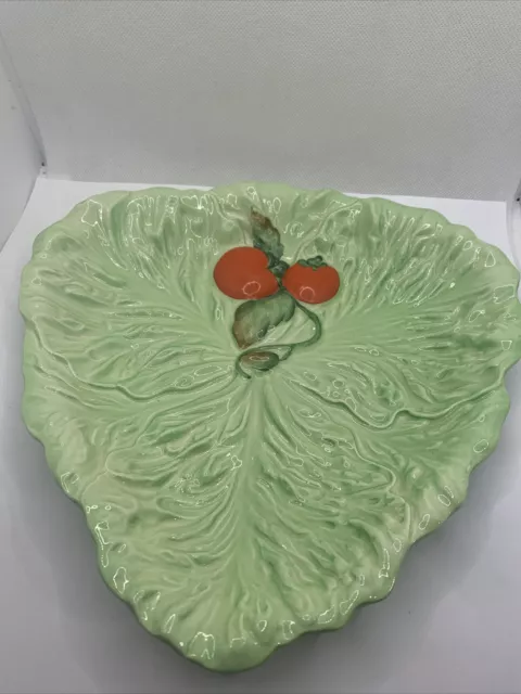 Carlton Ware Salad lettuce Leaf Tomato Triangle Serving Bowl dish Australian