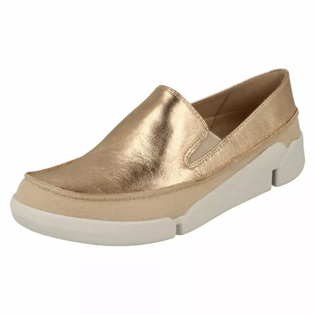 Ladies Trigenic By Clarks Slip On Shoes * Tri Step *