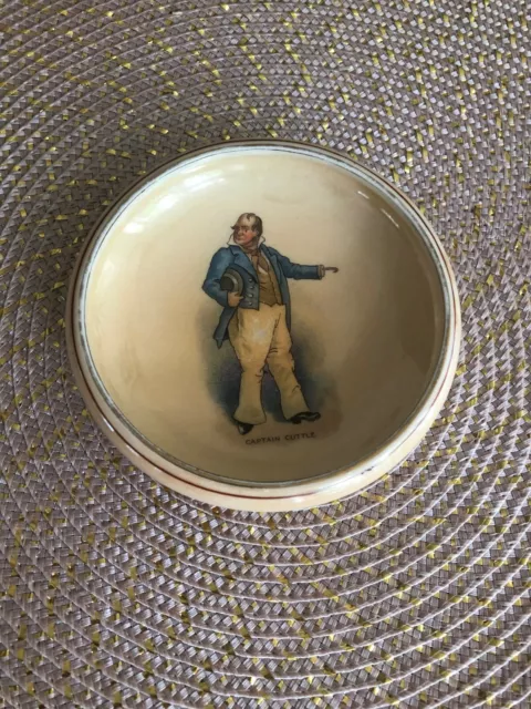 Grimwades Pottery Charles Dickens Souvenir  Plate  CAPTAIN CUTTLE