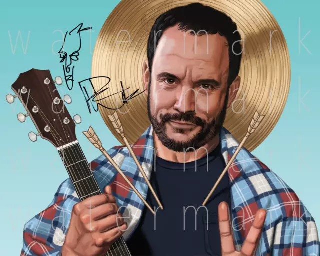 Dave Matthews Band signed photo 8X10 print poster picture autograph RP