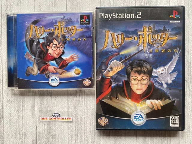 SONY PS 1 & 2 Harry Potter and the Philosopher's Stone 2games set from Japan