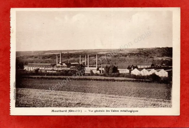 CPA 21 MONTBARD - Vue générale des Usines métallurgiques