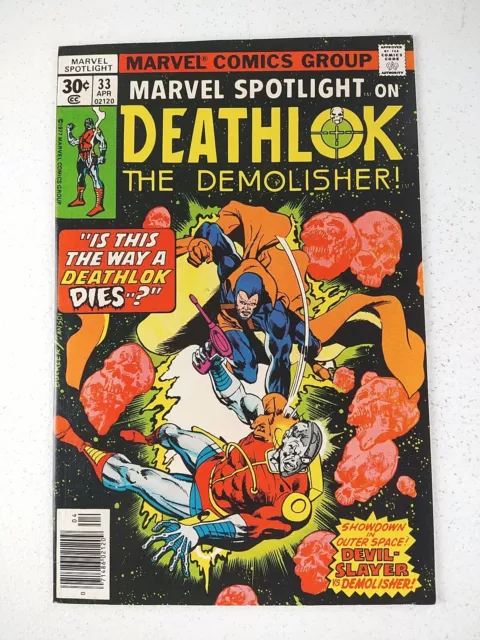 Marvel Spotlight On Deathlok The Demolisher #33 VF/NM (1977 Marvel Comics)