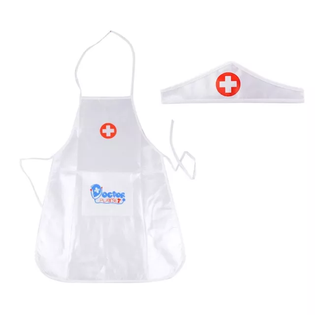 Children Doctor Costume Pretend Play Nurse Cloth Doctor Doctor Role Play Costume