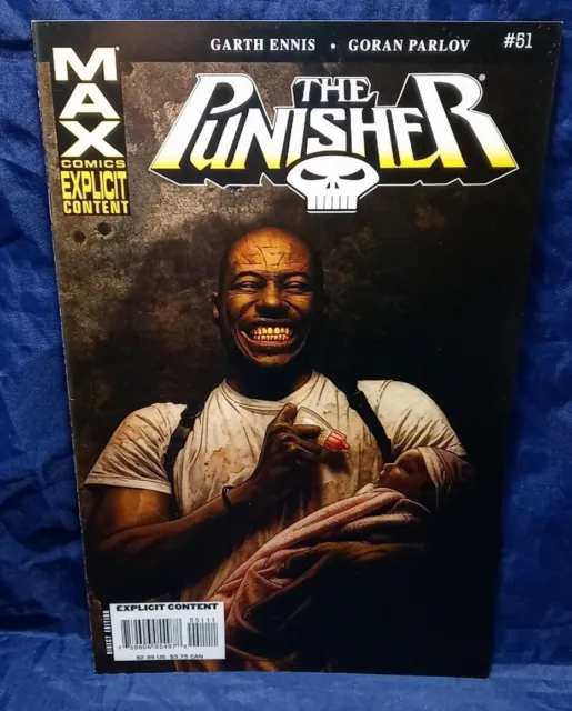 The Punisher #51 Max Comics Marvel Comic Book 2007 Garth Ennis Max Explicit