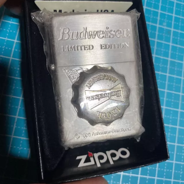 Zippo vintage Budweiser limited edition oil lighter