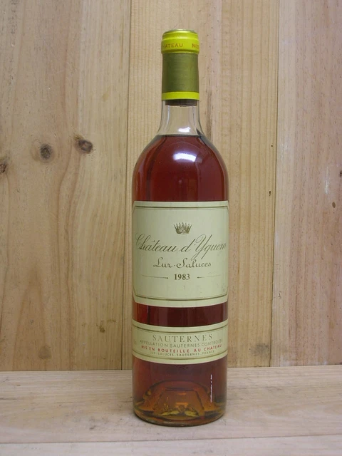 1983 * POUR SES 40 ANS * 1x CHATEAU D'YQUEM, 1er Grand Cru Classé Sauternes 1983