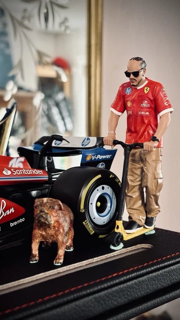 Miniature 1/18 Ferrari F1 - Trophée Du Grand Prix De Monaco 2024 - Fait Main