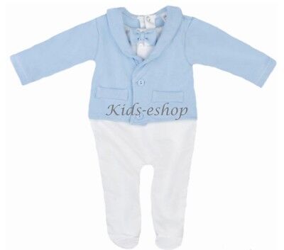 Baby Boy All-in-One Suit Wedding Christening Formal Party Smart Outfit Tuxedo