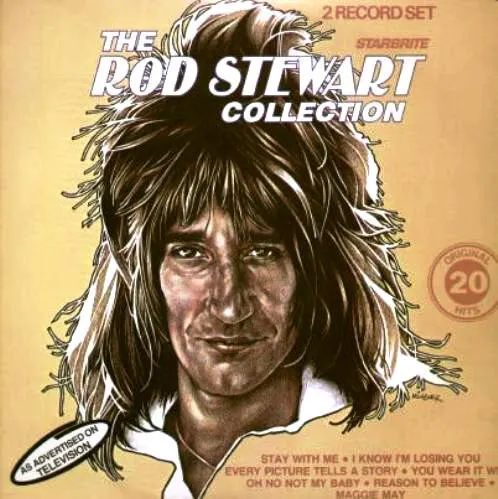 Rod Stewart - The Rod Stewart Collection (2xLP, Comp, Whi) (Near Mint (NM or M-)