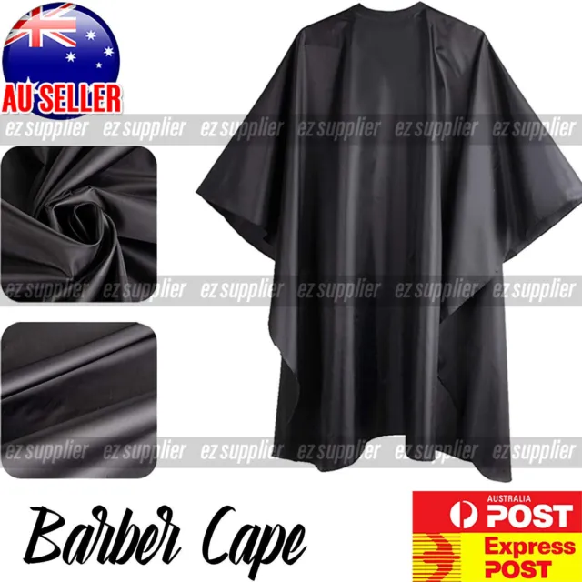 Hair Cutting Capes Salon Barber Apron Hairdressing Cloth Gown Waterproof Coat AU