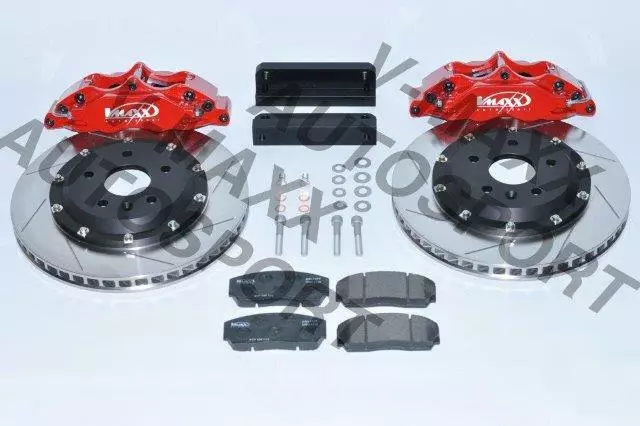 Sistema de frenos deportivo V-Maxx 330 mm 4 pistones Audi TT (8J) hasta 155 kW a partir de llanta de 17 pulgadas