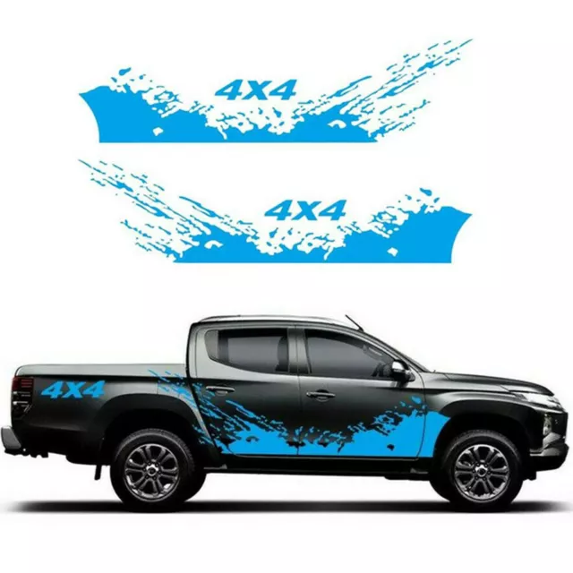 Splash Decal Car Side Body Grafica Vinile Decorazione Adesivi 4x4 Camion Pick-up