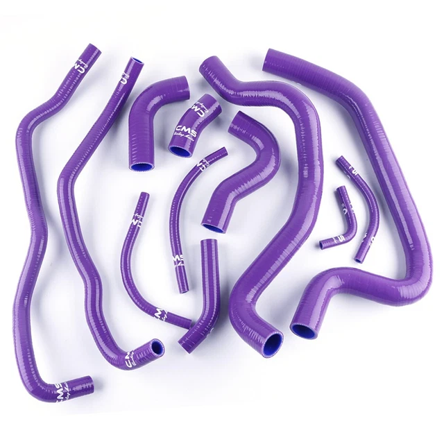 Purple Silicone Coolant Heater Hose Kit for Toyota MR2 MK1 AW11 1.6L 1984-1989