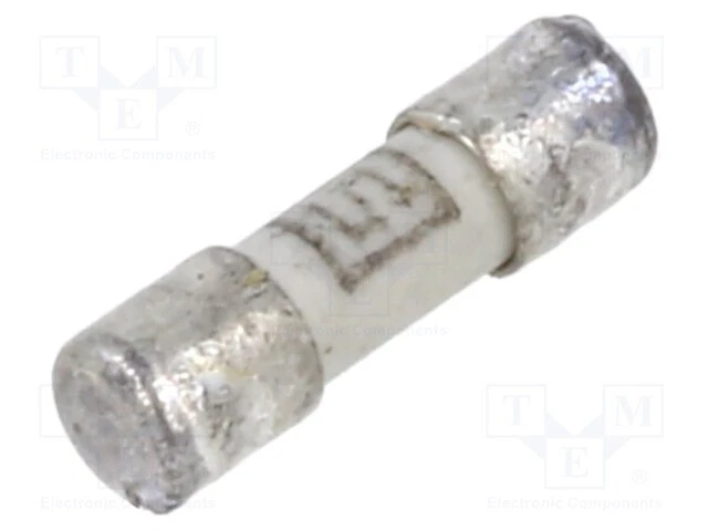 125VAC 125VDC Sécurité : Schmelz 2A Céramique, Cylindrique Fusible