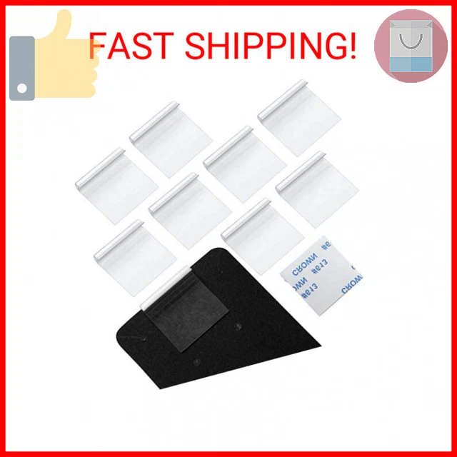 150 Pieces Earring Card Adapter Self-Adhesive Lip Adapter Plastic Lip Hanger for