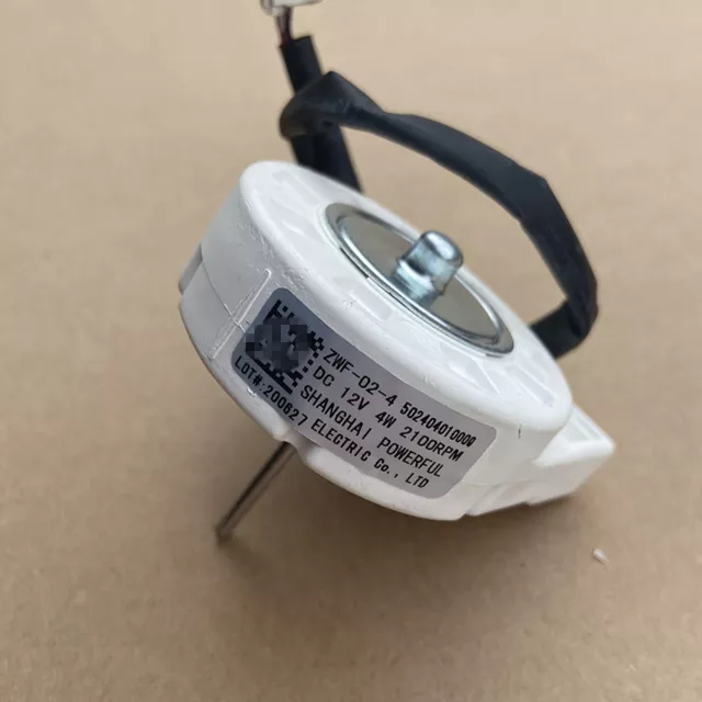 For Midea Refrigerator DC 12V 4W 2100RPM Fan Motor ZWF-02-4 50240401000Q Parts 2