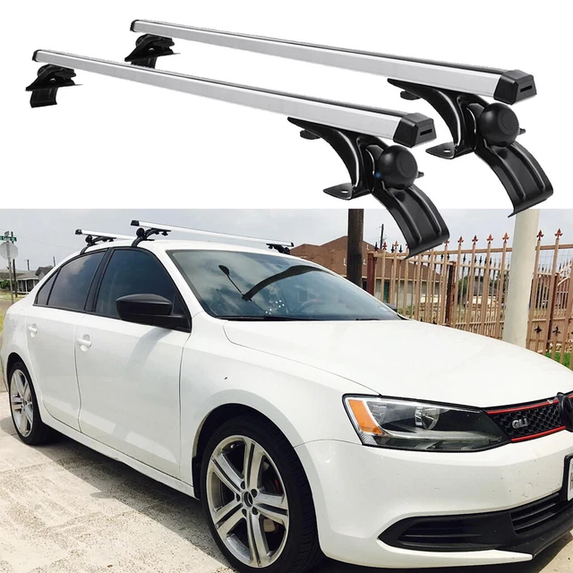FOR VW JETTA Golf MK4 MK5 MK6 48" Roof Rack Cross Bar Aluminum Luggage