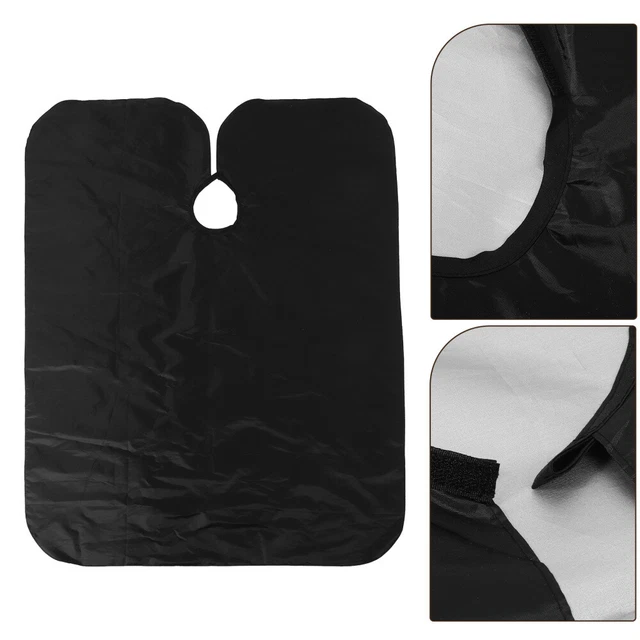 Haarfärbeumhang / Friseurumhang – Wasserabweisend, Mit Klettverschluss, 80x67 Cm (Make-up, Färben, Rasieren)