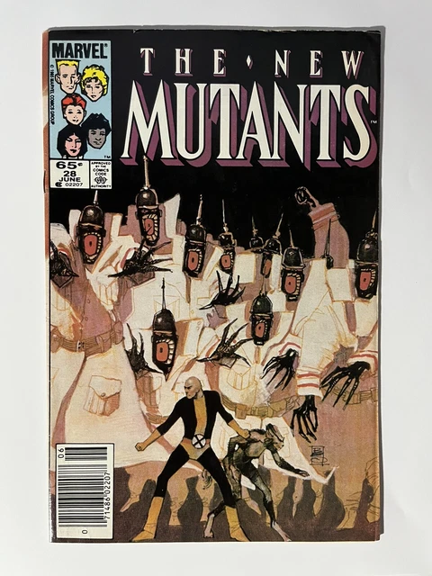THE NEW MUTANTS - Vol 1 # 28 June 1985 Marvel Comics Comic Book X-men