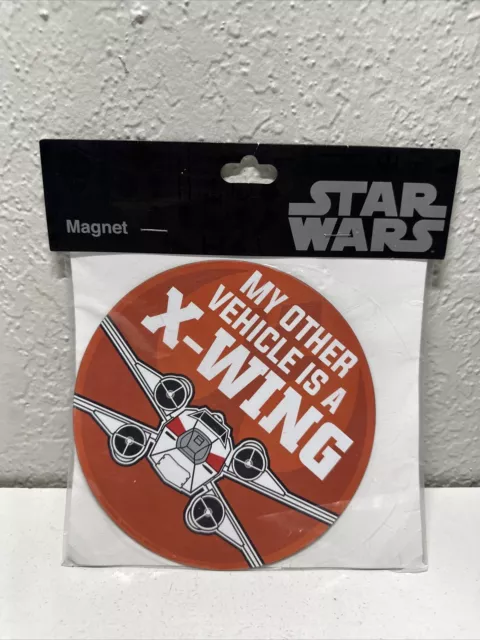 Disney Parks Car Magnet Star Wars My Other Vehicle is a X-Wing xwing