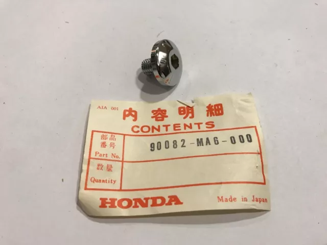 Boulon Propriété 8mm - Boulon, Scellage Honda CBX400F NOS : 90082-MA6-000